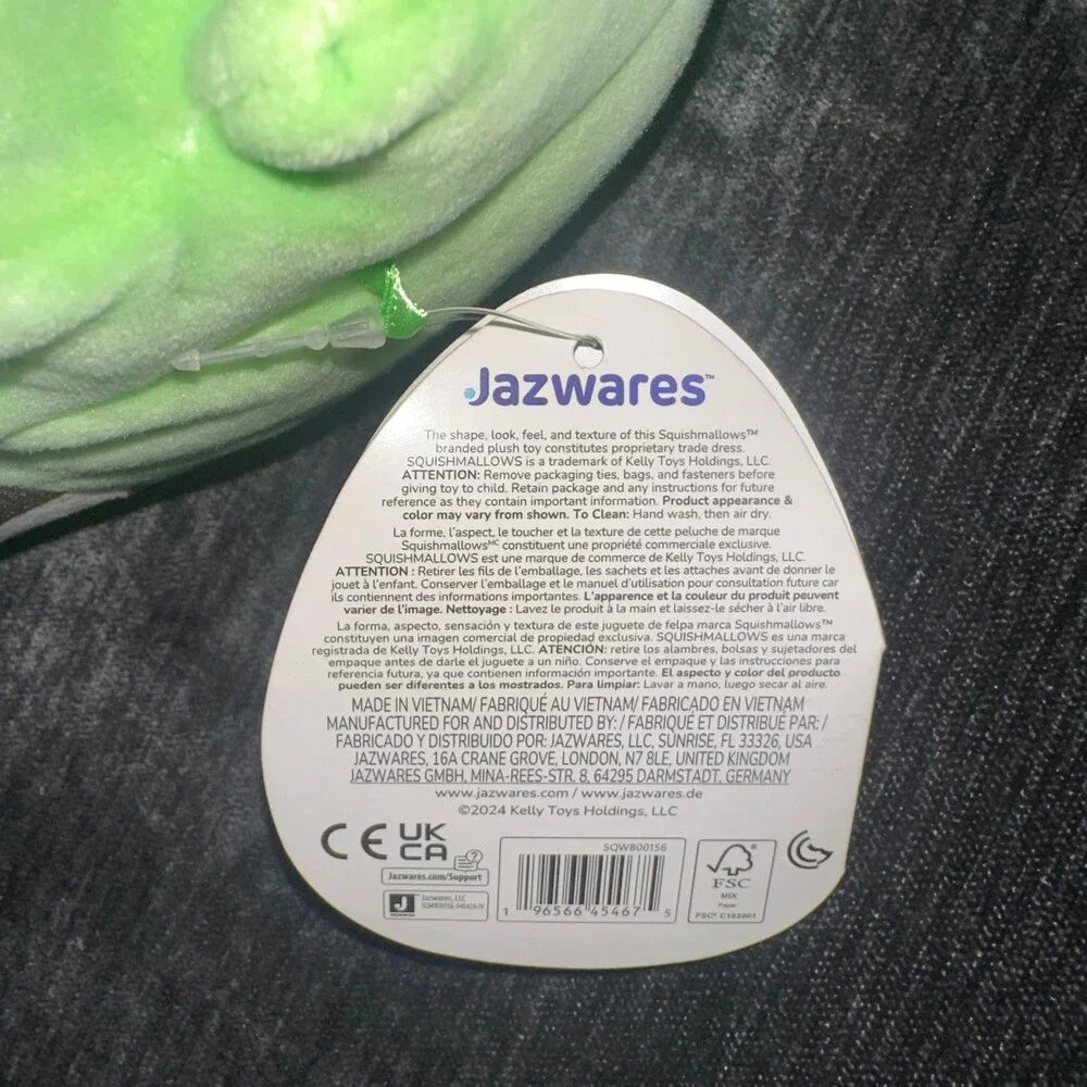 Beetlejuice Squishmallows Plush New Soft Toy